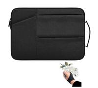 Drawing Tablet Case Protective Travel Bag Sleeve Compatible for Xp-pen Deco01 V2, Deco03, Star03, M708, GAOMON M106K, M10K, Huion HS611 H1060P (Black)
