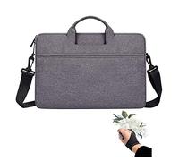 Drawing Tablet Monitor Carrying Case Protective Sleeve for Xp-Pen Artist12, Huion KAMVAS Pro 13, Huion Inspiroy Q11K and GAOMON PD1161 (Gray with Strap)