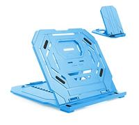 Drawing Tablet Stand, Laptop Stand, Foldable Stand for Pen Tablet Display, 9 Levels Adjustable Angles with a Built-in Phone Holder, for 12-17 inch Drawing Tablet, MacBook, Laptop, iPad, Book, Phone