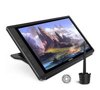 Drawing Tablet with Screen XOPPOX 15 Inch 2-in-1 Graphics Tablet Drawing Monitor Pen Display 1080P HD IPS Screen with Stand and 8192 Levels Battery-Free Stylus Compatible for Window/Mac