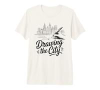 Drawing the City Urban Sketching Artist Premium T-Shirt