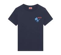 Drawn Flowers T-shirt, female, Kenzo, T-Shirts, Blue, M, Tops M