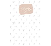 Drawn Heart Nude Colour Lined Notebook