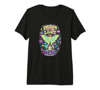 Drawn to The Light Luna Moth Premium T-Shirt