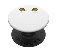 Drawn To The Mushrooms Wild Forager Nature Humor PopSockets Adhesive PopGrip