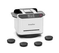 DrawPies Automatic Card shuffler and Dealer 2-in-1 Machine 2025, 1-12 Player, Rotatable 360°, Remote Card Calling, Ultra Quiet, Rechargeable, for Board Games and Poker, Casino Card, UNO, Five Crowns