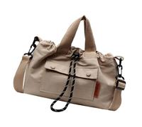 Drawschnell Crossbody Bag For Women Canvas Shoulder Bag Trendy Handbag Korean Styles Messenger Bucket Women Bucket Simple Shoulder Draw String Crossbody For Everyone, khaki, Eine Größe