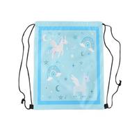 Drawstring Backpack Cute Horse Sea Pull String Draw String Back Lightweight String Sackpack For School Holidays Running