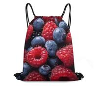 Drawstring Backpack Draw String Bags Swimming Bag Cinch Sack Gym Bags | Different Raspberries Drawstring Bags Large Sports String Backpack Cinch Sack Sport Gym Bags for Yoga Outdoor Sports