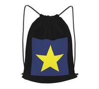 Drawstring Backpack Flag Of The Republic Of Texas Lightweight Drawstring Gym Bag Design String Bags For Men Shopping Beach 39X46Cm