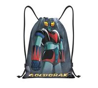 Drawstring backpack Goldorak Grendizer Drawstring Backpack Sports Gym Bag for Women Men Anime UFO Robot Goldrake Sackpack