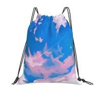 Drawstring Backpack String Bag Strange of Balkaskie Tartan Sackpack for Sp