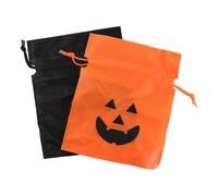 Drawstring Bag 6PCS Halloween Candy Bags Pumpkin Gift Bag Multi-functional Drawstring Storage Pouch Halloween Packaging Coin Purse Jewelry OrganizerItem