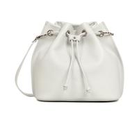 Drawstring Bag Alba Double Light Grey - female - Lancaster - Bucket Bags - White - ONE SIZE - Bags ONE SIZE