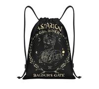 drawstring bag Astarion Baldur's Gate 3 Girl Dinner Drawstring Backpack Sports Gym Sackpack String Bag for Working Out