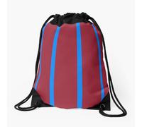Drawstring Bag Aston Villa Retro 1993 Claret and Blue Home Sport Gym Shoe Backpack