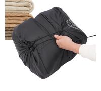 Drawstring Bag - Durable Compression Pouch, Spacious Weatherproof Carrier | Heavy Duty Nylon Material, Secure Closure Design Compact Trunk Organizer Overnight Expedition Backpacking Equipment Storage