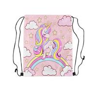 Drawstring Bag Horse Sea Pull String Draw String Back Versatile Gym Sackpack For Beach Holidays School