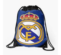 Drawstring Bag MADRID-REAL LOGO Sport Gym Shoe Backpack