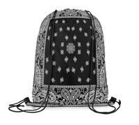 Drawstring Bag Pai-Sley Resistant Gym Sackpack Scratch Draw String Back For Swim Yoga Shopping