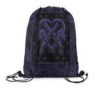Drawstring Bag Pai-Sley Stylish Draw String Back Versatile String Sackpack For School Yoga Swim
