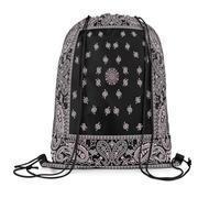 Drawstring Bag Pai-Sley Versatile Draw String Back Water-Resistant Drawstring Backpack For Shopping School Holidays