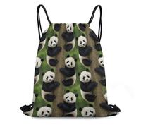 Drawstring Bag, Premium Swimming Backpack, Cute Cute Panda, Comfortable String Sackpack For Yoga, Teenager, Hiking, 36X42cm