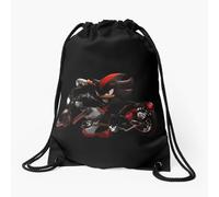 Drawstring Bag Shadow The Hedgehog Shadow Sport Gym Shoe Backpack