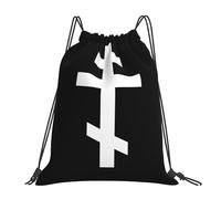 Drawstring Bags Eastern Orthodox Church Russian Greek Christianty Drawstrings Backpack Large Capacity Gym Sack Multicolor Swimming Bag For Travel Running Traveling M