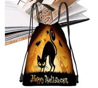 Drawstring Bags, Loot Bags - 33 cm x 43 cm Halloween Drawstring Bag for Trick or Treat, Treat Pouch for Party Favors
