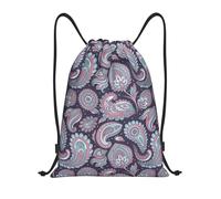 Drawstring Bags Pale Red Green Drawstring Backpack Lightweight Swimming Bag Multicolor Gym Bag For School Shopping Travel 36X42CM