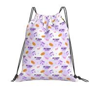 Drawstring Bags Pi Day Happy Gym Sack Lightweight Swimming Bag Resistant Drawstring Backpack For Traveling Shopping Travel