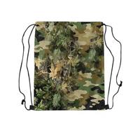 Drawstring Bags Tree Branches Nature Botanical Military Gym Sack Machine Washable Swimming Bag Sports Drawstring Gym Bag For Picnic Party Holidays S