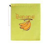 Drawstring Banana Preserve Bag - Lettuce Container, Vegetable Bags, Reusable Bag, Fridge Stay Fresh Pouch, Versatile Produce Saver | Crisper Box For Home Kitchens Apartment Vegetable Storage Use