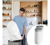 Drawstring Bin Liners, 30L Bin Liners, Code 30A, Customized, 2 Rolls, 90 Pieces