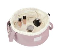 Drawstring Cosmetic Bag - Drawstring Makeup Bag, Cosmetic Travel Bags | Soup to Drawstring Cosmetic Organizer for Women, Travel Toiletry Pouch for Cosmetics, Telephon, Dark Pink, Se référer à la