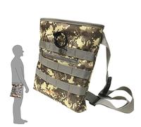 Drawstring Digger's Pouch Finds/luck Bag Camo Combo Pick Up Waist Pockets for Metal Detecting Treasure Hunting