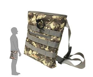 Drawstring Digger's Pouch Finds/luck Bag Camo Combo Pick Up Waist Pockets for Metal Detecting Treasure Hunting