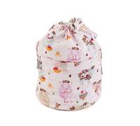 Drawstring Fabric Craft Bag, Knitty Sheep