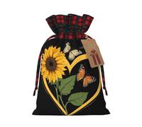 Drawstring Gift Bags (Blessed to Be Called Nana Sunflower) Print Present Wrap Bags 4.7 x 6.9 inches Reusable Pouches Cloth Storage Bag for Christmas Wedding Birthday Parties Anniversary Supplies