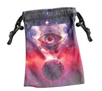 Drawstring Jewelry Pouch | Drawstring Bags Tarot Card Holder - Small Drawstring Tarot Accessories Organizer, Fate Divination Supplies Portable Bag for Oracle Decks, Runes