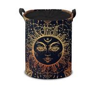 Drawstring Laundry Basket - Tarot Pattern Spacious Storage Bin, Dustproof & Easy to Clean for Bathroom, Bedroom & Car