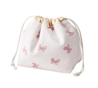 Drawstring Makeup Bag,Cute Unique Patterns Travel Cosmetics Bag for Cosmetics Makeup Tools Earrings Rings Necklaces Bracelets