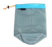 Drawstring Mesh Stuff Sack, Ditty Bags Storage Pouch Bags Sleeping Bag For Travel Camping Hiking, Ultralight Drawstring Storage Bag (S-XL)