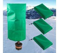 Drawstring Non Woven Fabric Frost Protection Cover for Plants Excellent for Winter Use on Vegetables and Flowers (60 * 80cm)