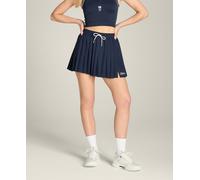 Drawstring Pleated Tennis Mini Skirt