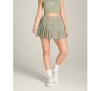 Drawstring Pleated Tennis Mini Skirt