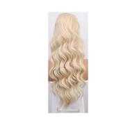 Drawstring Ponytail Hair Extensions Wavy Long 26 Inch Synthetic Fake Hairpiece for Women Hair Extension for Daily Use(Beach Blonde)