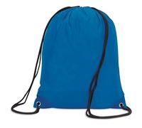 Drawstring School PE Bag Childrens Gym Sack Backpack Tote - 16 Colours (Royal Blue)