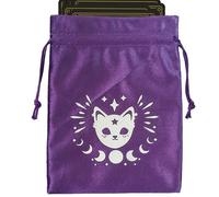 Drawstring Tarot Bags,Jewelry Velvet Storage Bag - Tarot Card Holder, & Dice Bag, Multifunctional Oracle Cards Jewelry Bags, Accessories for Enthusiasts